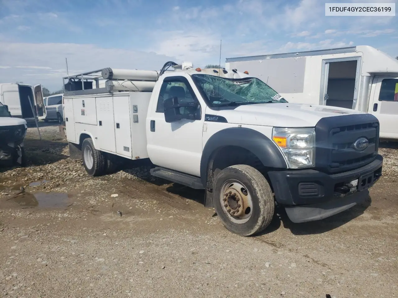2012 Ford F450 Super Duty VIN: 1FDUF4GY2CEC36199 Lot: 56557455