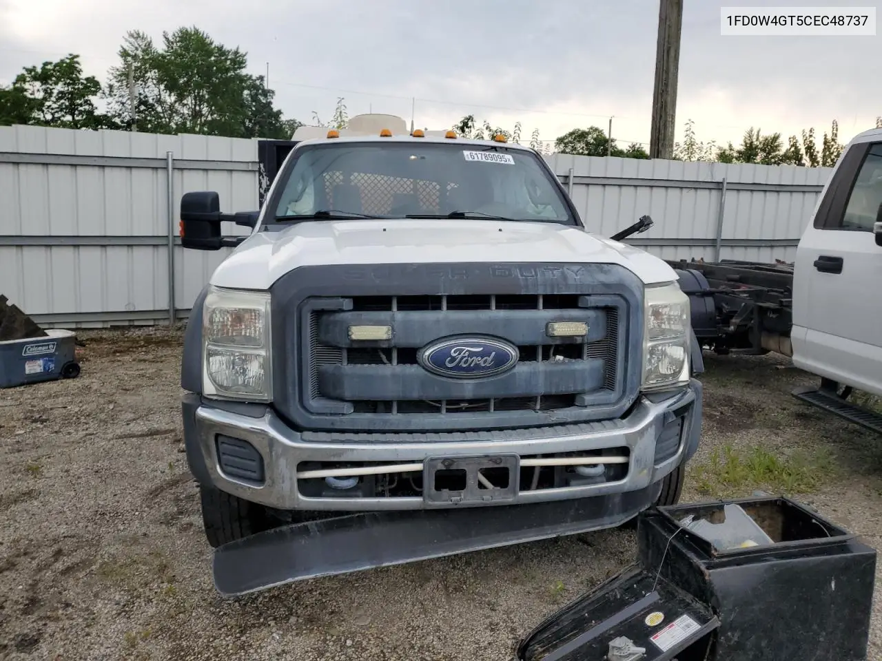 2012 Ford F450 Super Duty VIN: 1FD0W4GT5CEC48737 Lot: 61789095