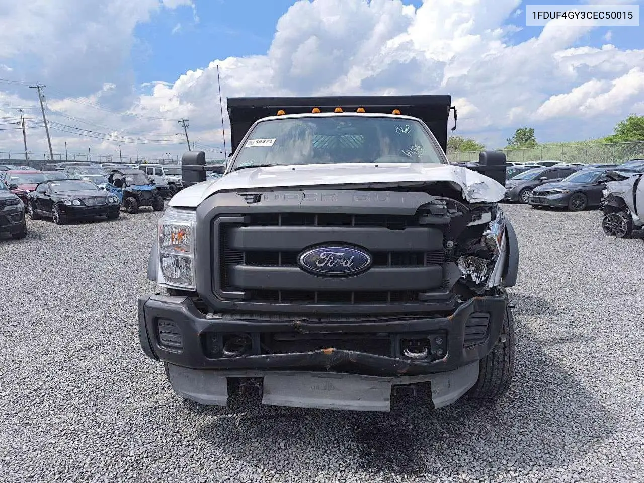 2012 Ford F450 Super Duty VIN: 1FDUF4GY3CEC50015 Lot: 63555065