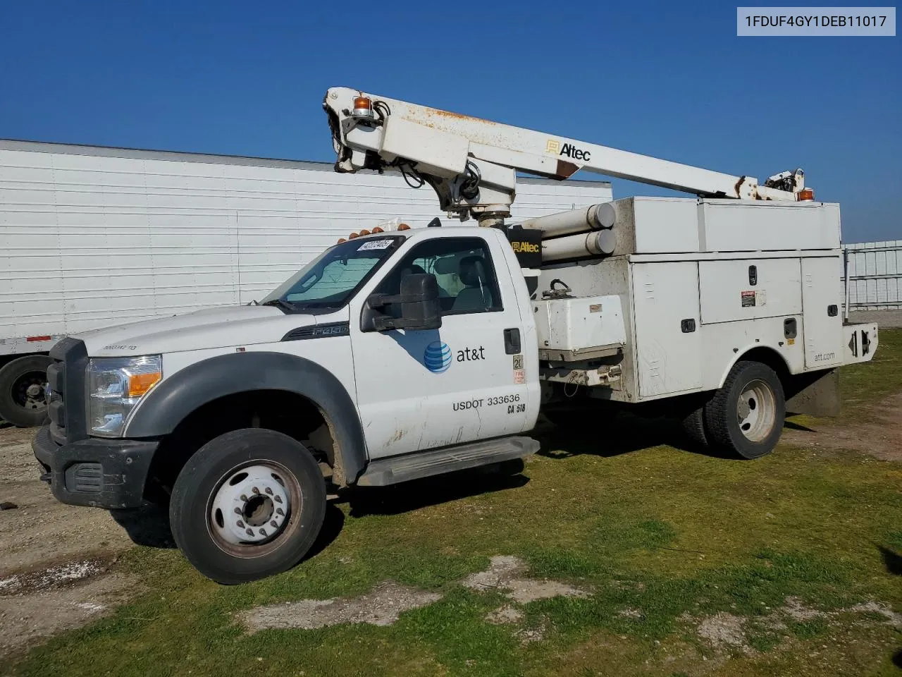 2013 Ford F450 Super Duty VIN: 1FDUF4GY1DEB11017 Lot: 42372405