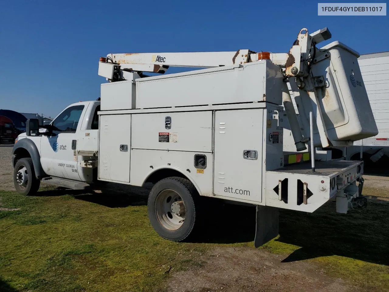 2013 Ford F450 Super Duty VIN: 1FDUF4GY1DEB11017 Lot: 42372405