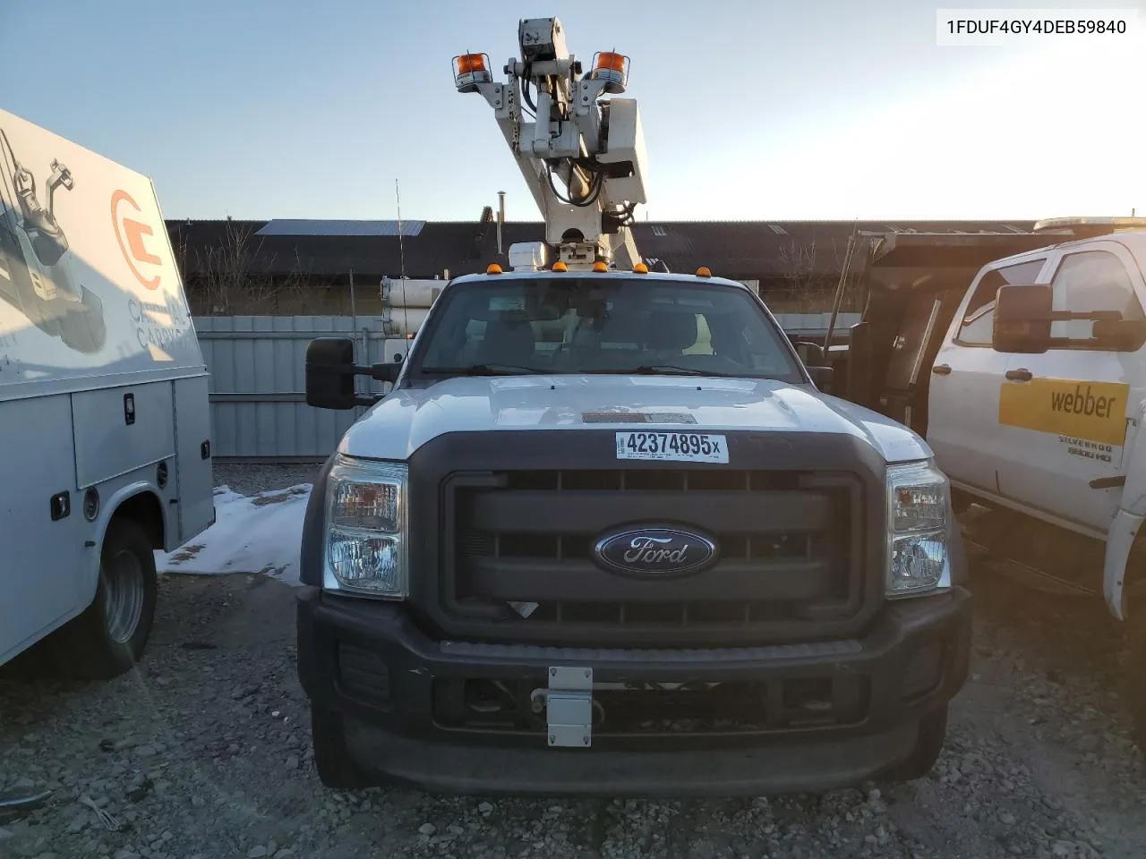 2013 Ford F450 Super Duty VIN: 1FDUF4GY4DEB59840 Lot: 42374895