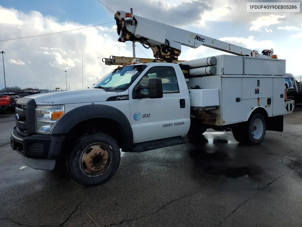 2013 Ford F450 Super Duty VIN: 1FDUF4GY9DEB05286 Lot: 45102885