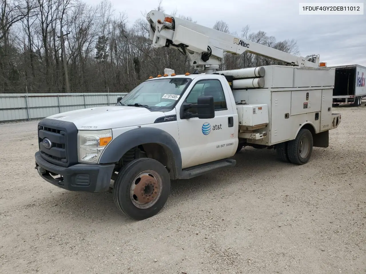 2013 Ford F450 Super Duty VIN: 1FDUF4GY2DEB11012 Lot: 47181455