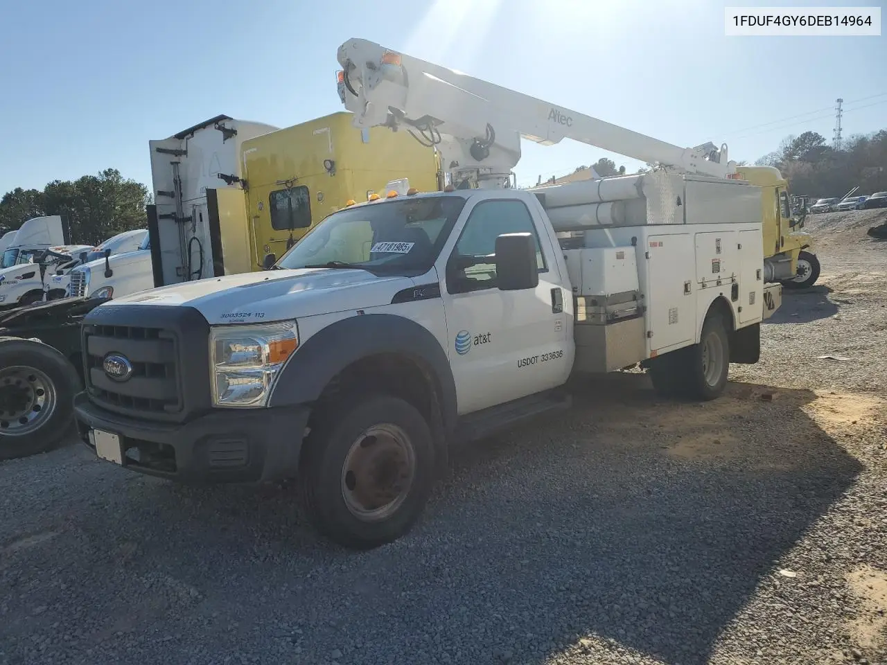 2013 Ford F450 Super Duty VIN: 1FDUF4GY6DEB14964 Lot: 47181985
