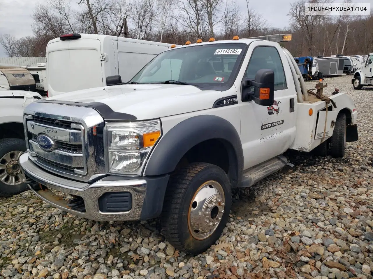 2013 Ford F450 Super Duty VIN: 1FDUF4HYXDEA17104 Lot: 51145195