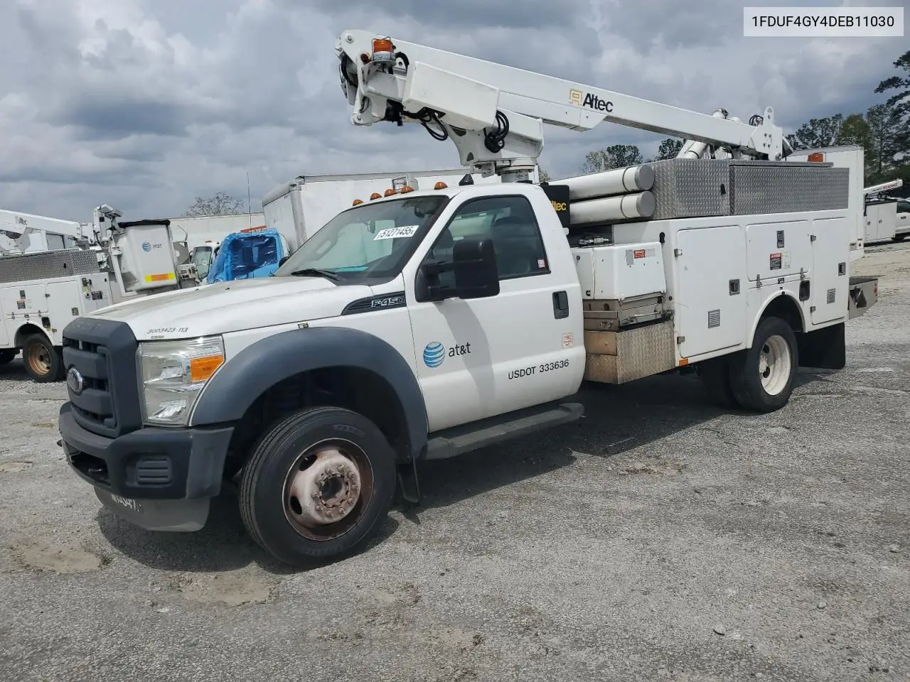 2013 Ford F450 Super Duty VIN: 1FDUF4GY4DEB11030 Lot: 51271455
