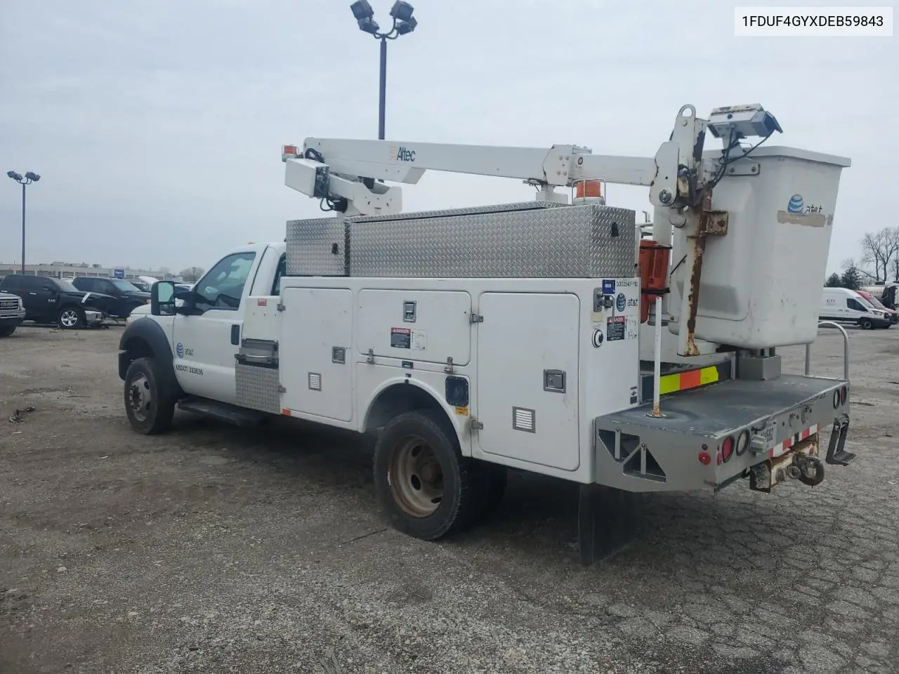 2013 Ford F450 Super Duty VIN: 1FDUF4GYXDEB59843 Lot: 51272135