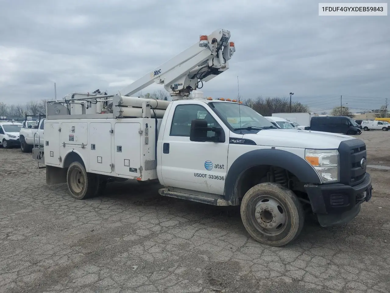 2013 Ford F450 Super Duty VIN: 1FDUF4GYXDEB59843 Lot: 51272135