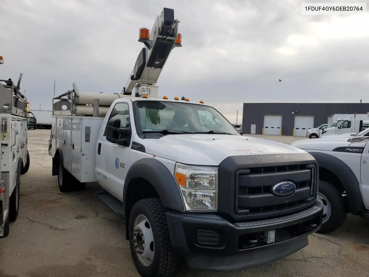 2013 Ford F450 Super Duty VIN: 1FDUF4GY6DEB20764 Lot: 53126225