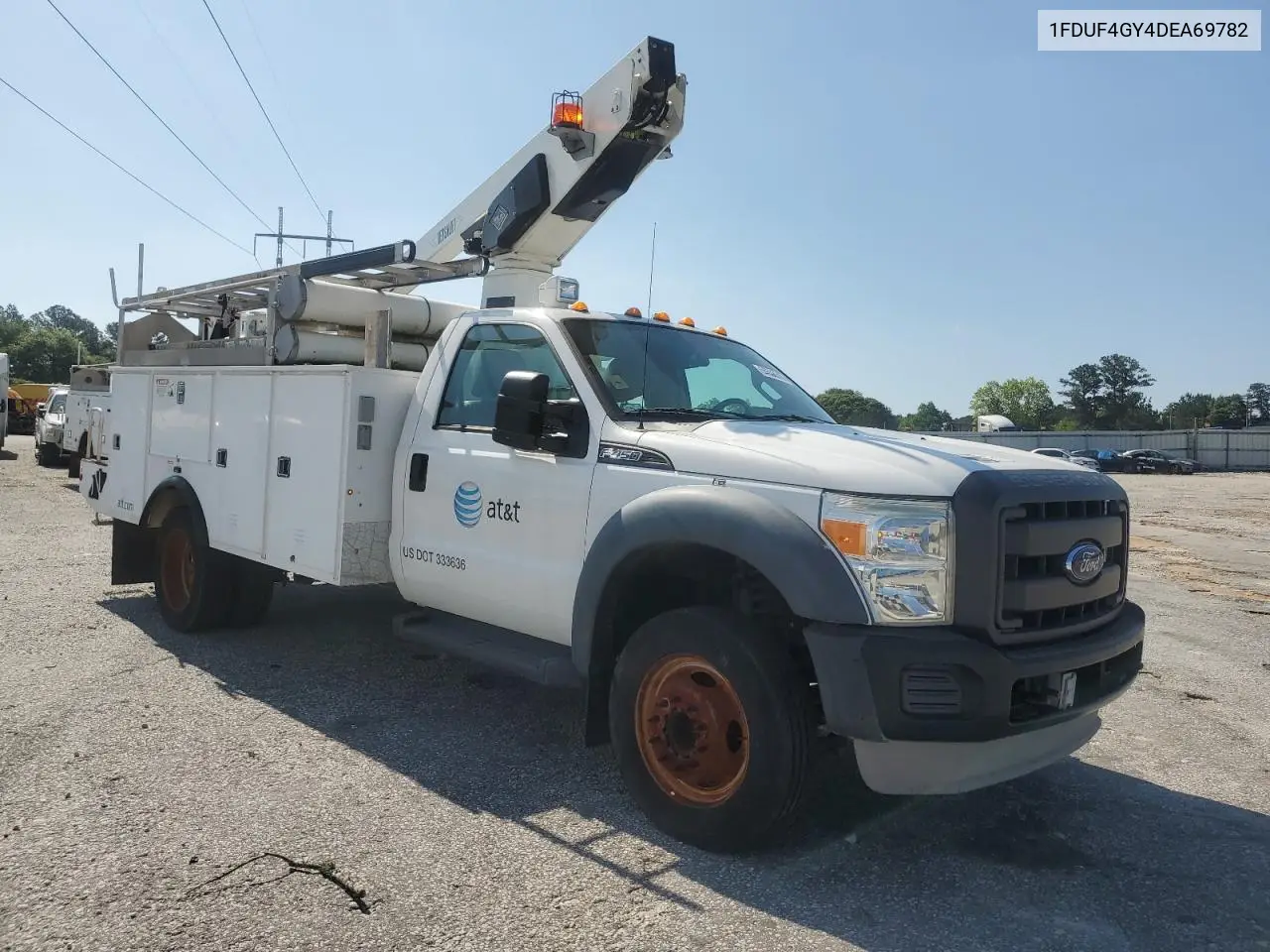 2013 Ford F450 Super Duty VIN: 1FDUF4GY4DEA69782 Lot: 55608345