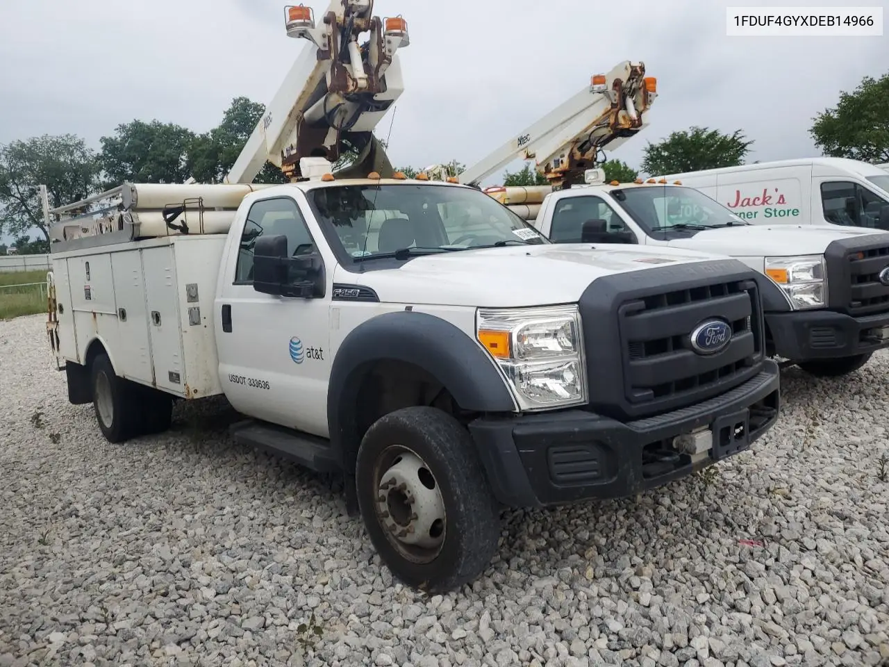 2013 Ford F450 Super Duty VIN: 1FDUF4GYXDEB14966 Lot: 61361655