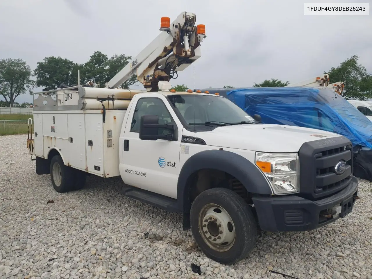 2013 Ford F450 Super Duty VIN: 1FDUF4GY8DEB26243 Lot: 61361905