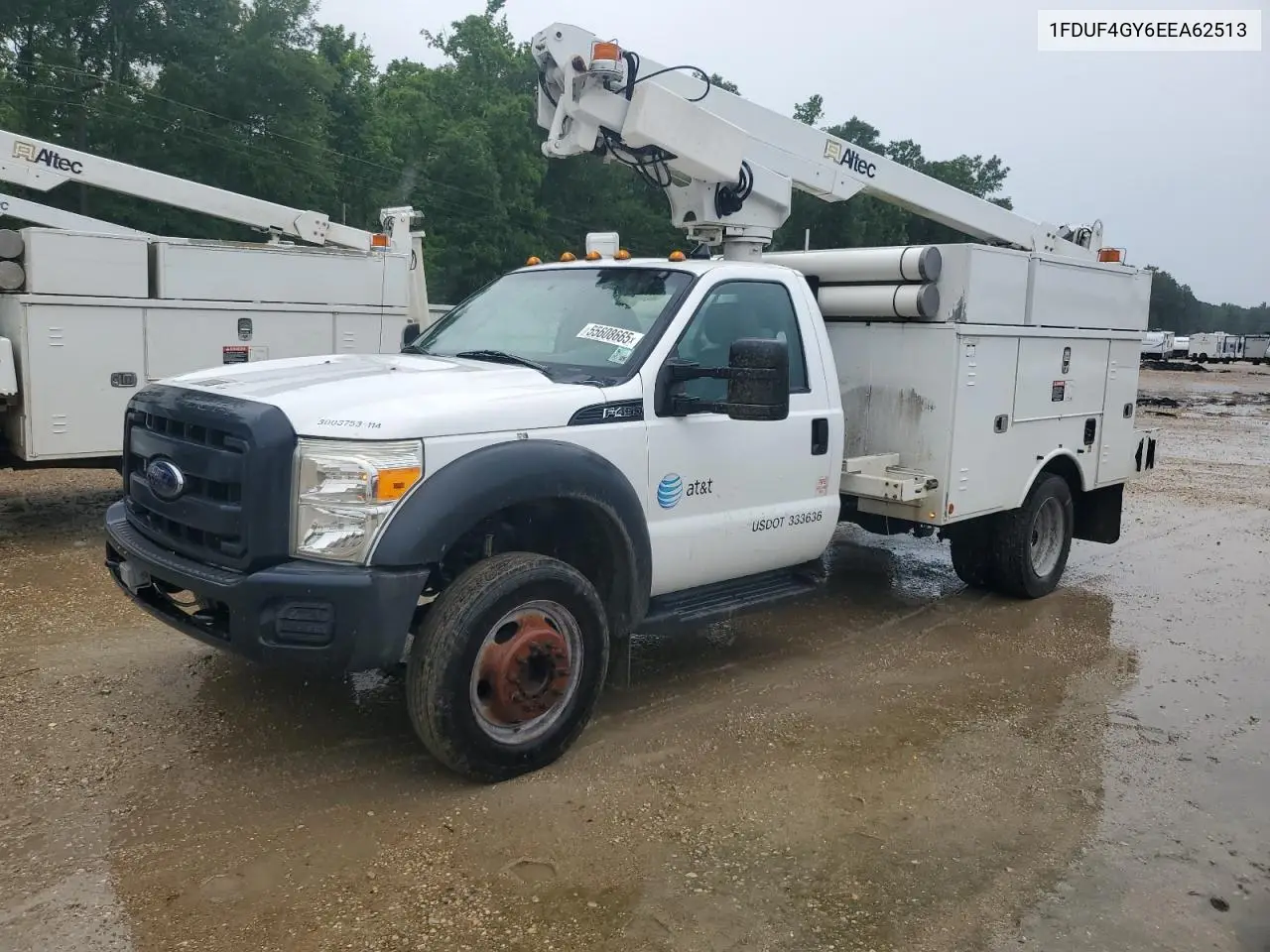 2014 Ford F450 Super Duty VIN: 1FDUF4GY6EEA62513 Lot: 55608665