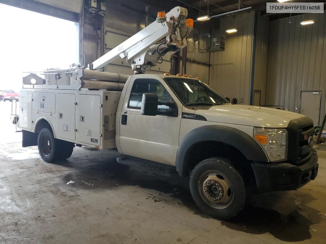 2015 Ford F450 Super Duty VIN: 1FDUF4HY5FEB16058 Lot: 42375825