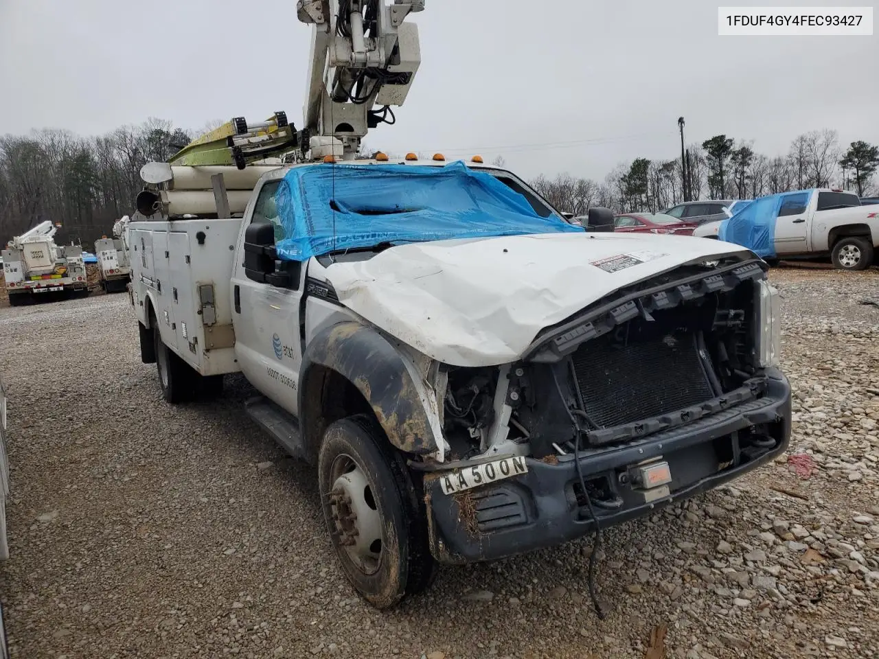 2015 Ford F450 Super Duty VIN: 1FDUF4GY4FEC93427 Lot: 45107325