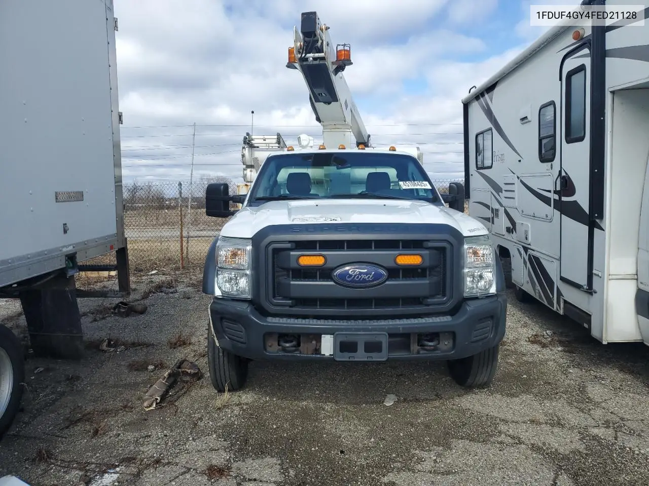 2015 Ford F450 Super Duty VIN: 1FDUF4GY4FED21128 Lot: 45108425