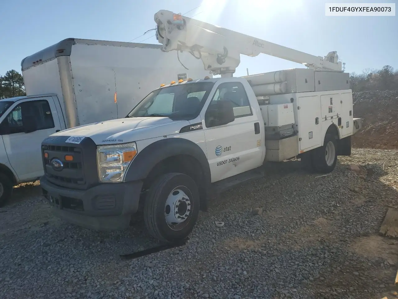 2015 Ford F450 Super Duty VIN: 1FDUF4GYXFEA90073 Lot: 47183585