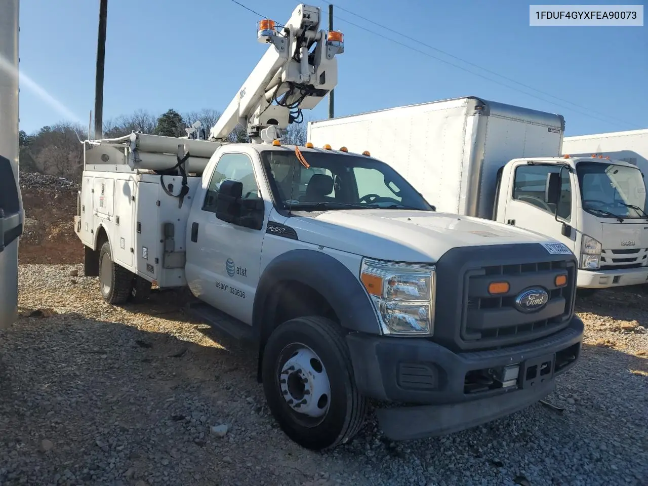 2015 Ford F450 Super Duty VIN: 1FDUF4GYXFEA90073 Lot: 47183585