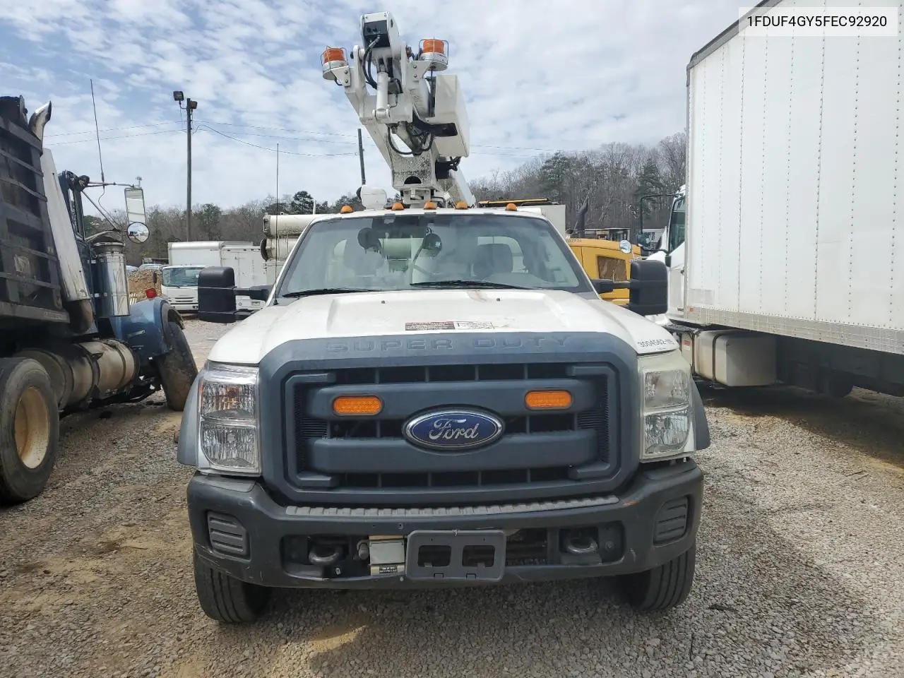 2015 Ford F450 Super Duty VIN: 1FDUF4GY5FEC92920 Lot: 47184625