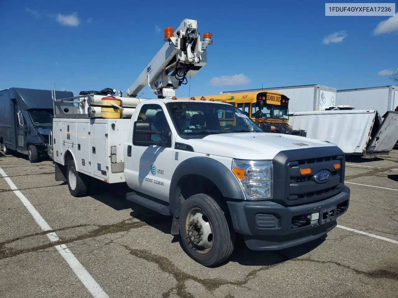 2015 Ford F450 Super Duty VIN: 1FDUF4GYXFEA17236 Lot: 49860255