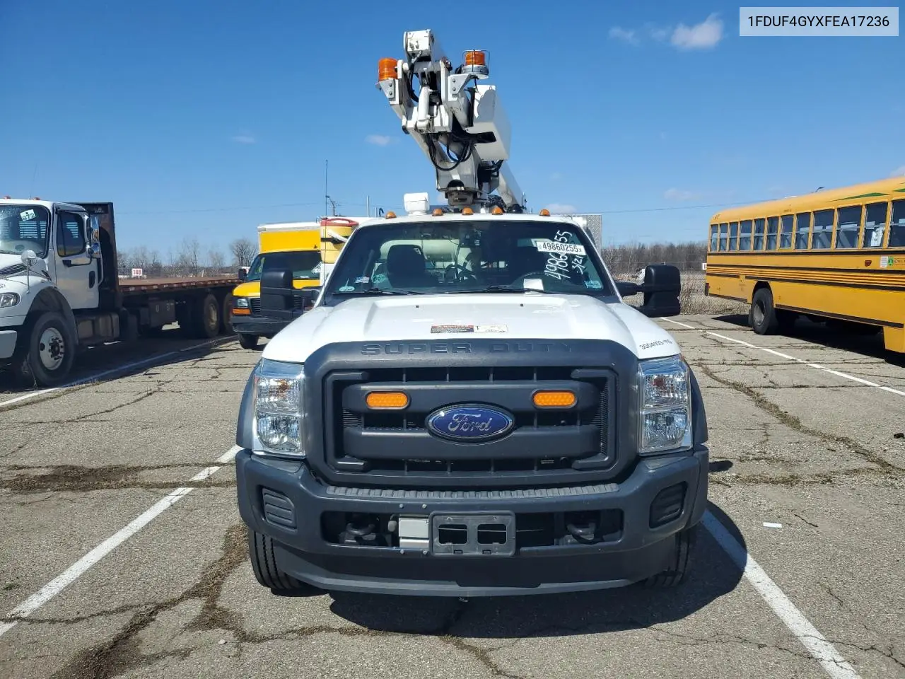 2015 Ford F450 Super Duty VIN: 1FDUF4GYXFEA17236 Lot: 49860255
