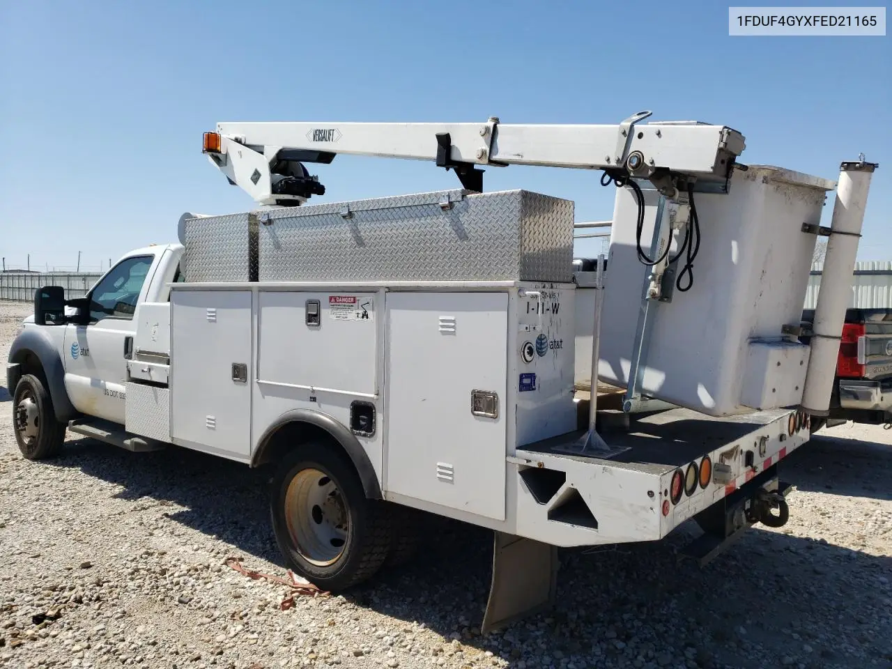 2015 Ford F450 Super Duty VIN: 1FDUF4GYXFED21165 Lot: 49861115