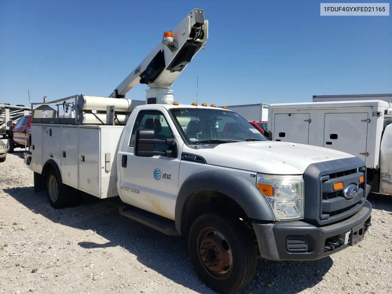 2015 Ford F450 Super Duty VIN: 1FDUF4GYXFED21165 Lot: 49861115