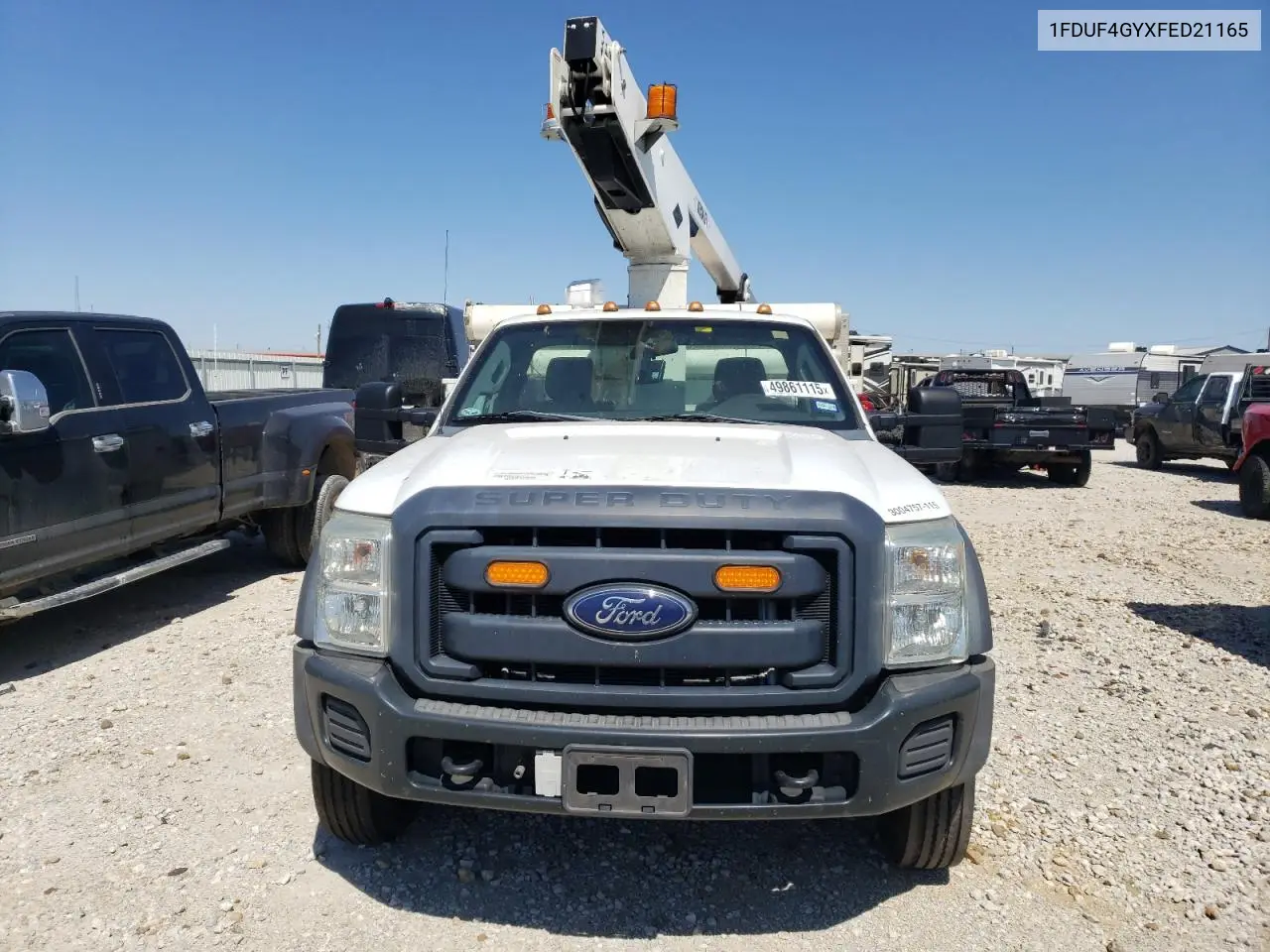 2015 Ford F450 Super Duty VIN: 1FDUF4GYXFED21165 Lot: 49861115