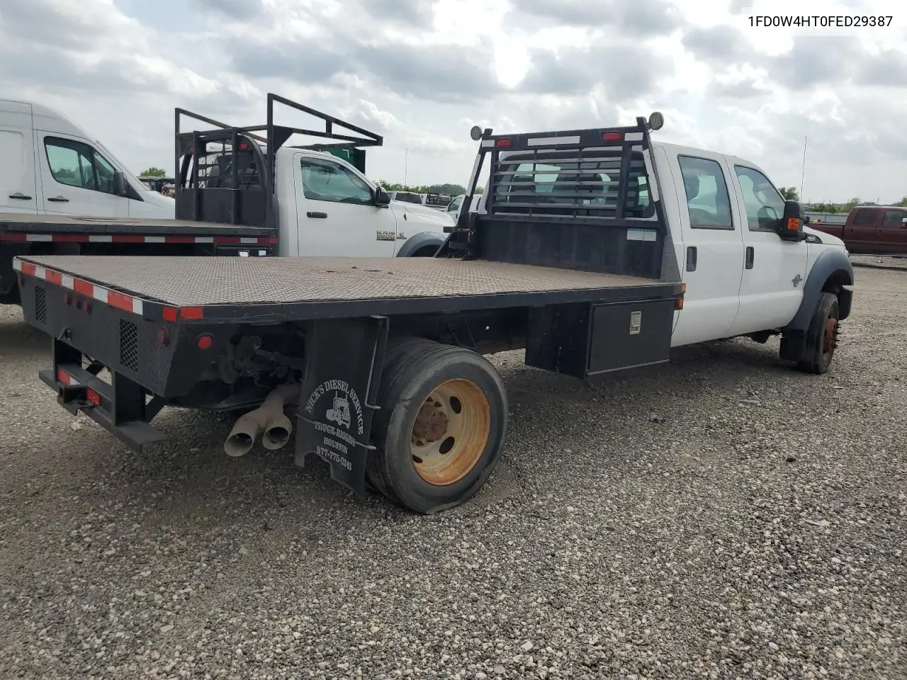 2015 Ford F450 Super Duty VIN: 1FD0W4HT0FED29387 Lot: 52572855
