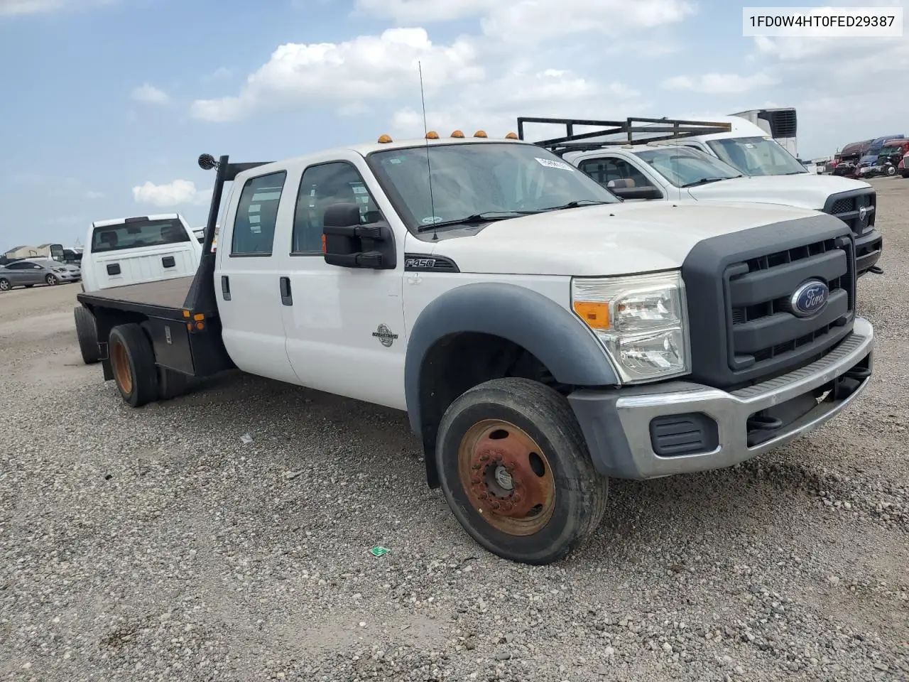2015 Ford F450 Super Duty VIN: 1FD0W4HT0FED29387 Lot: 52572855