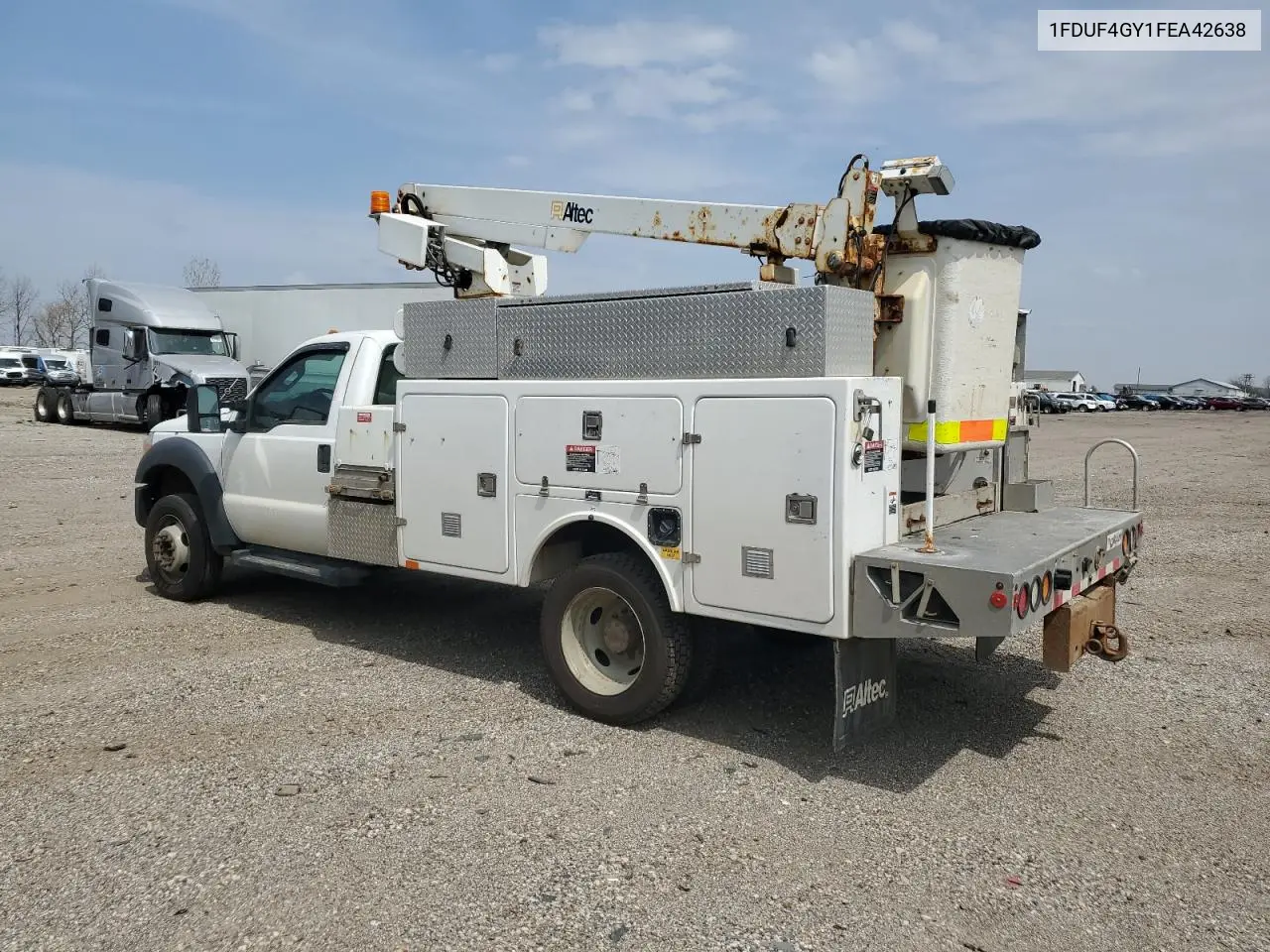 2015 Ford F450 Super Duty VIN: 1FDUF4GY1FEA42638 Lot: 53129035