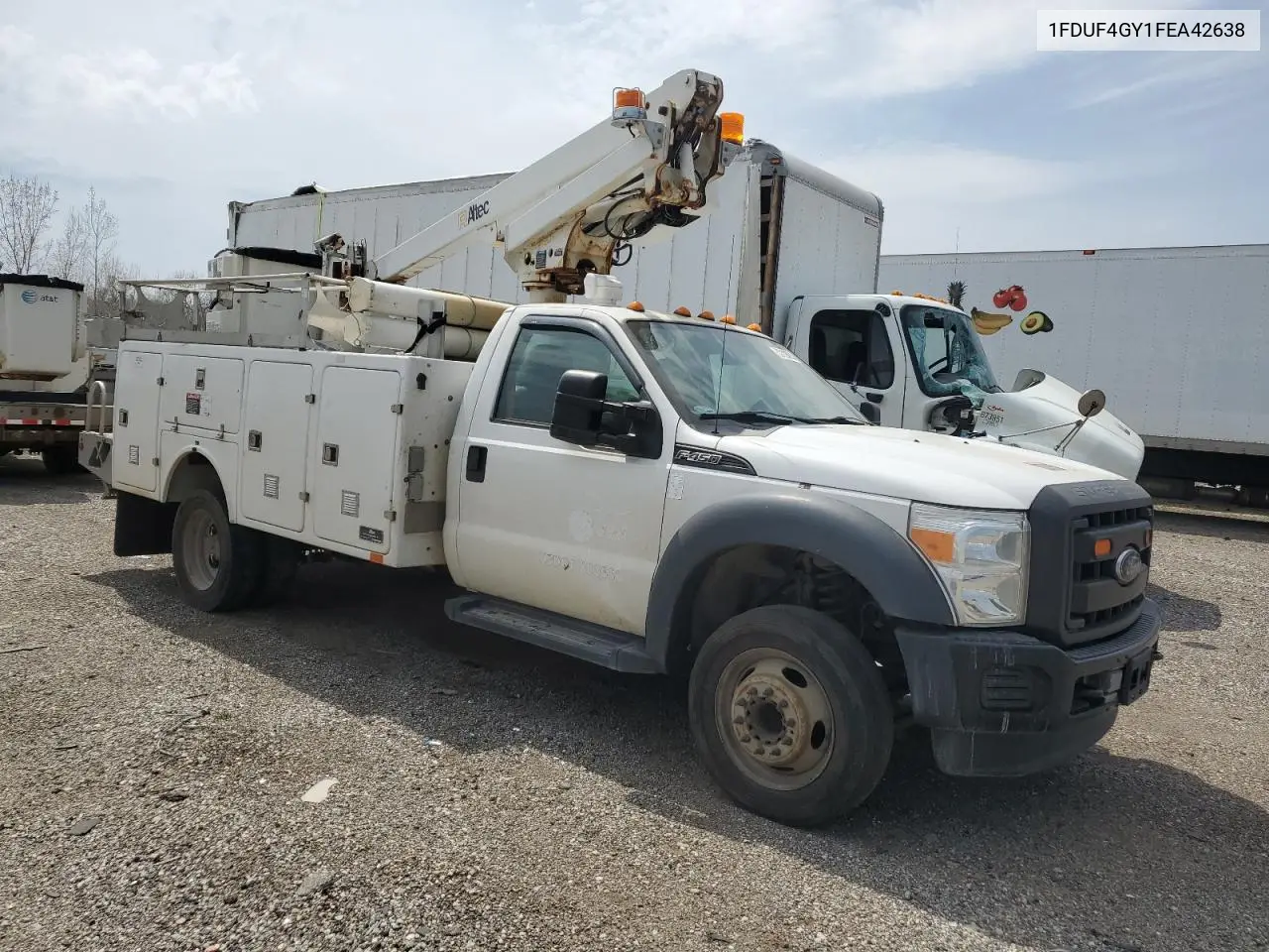 2015 Ford F450 Super Duty VIN: 1FDUF4GY1FEA42638 Lot: 53129035