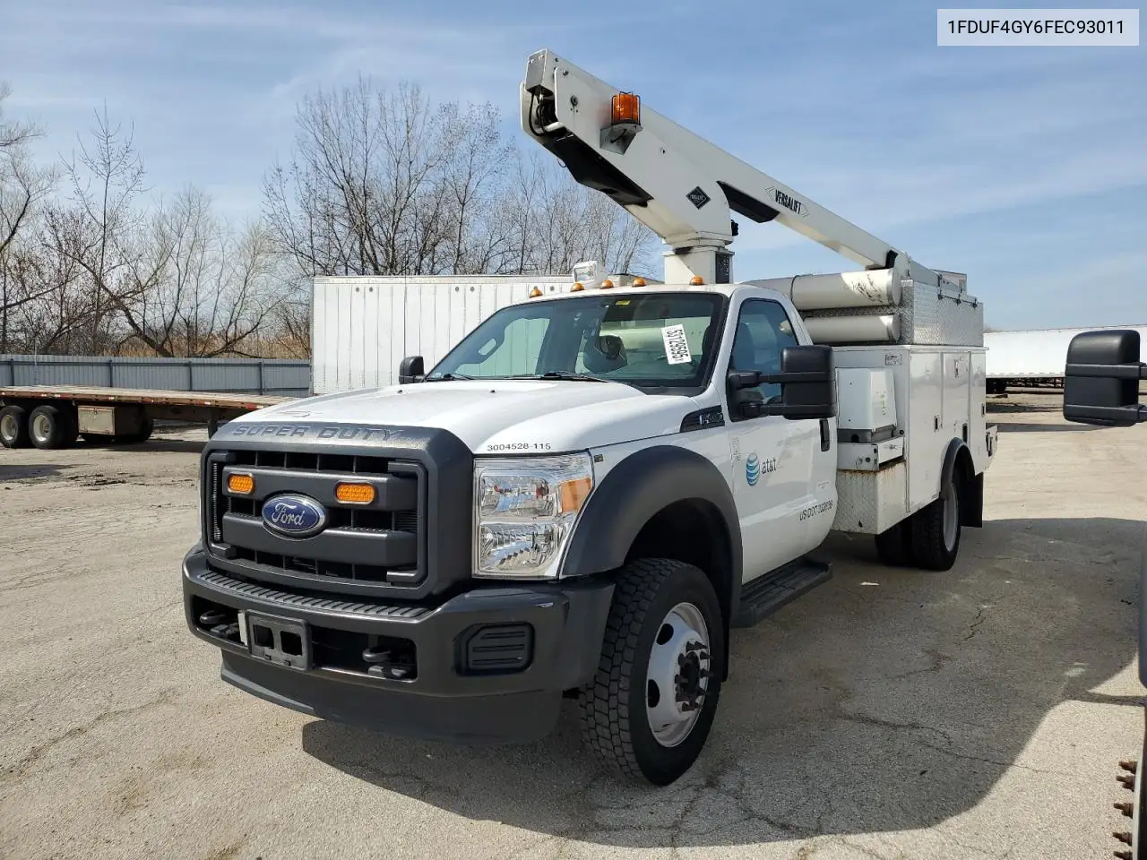 2015 Ford F450 Super Duty VIN: 1FDUF4GY6FEC93011 Lot: 53129595