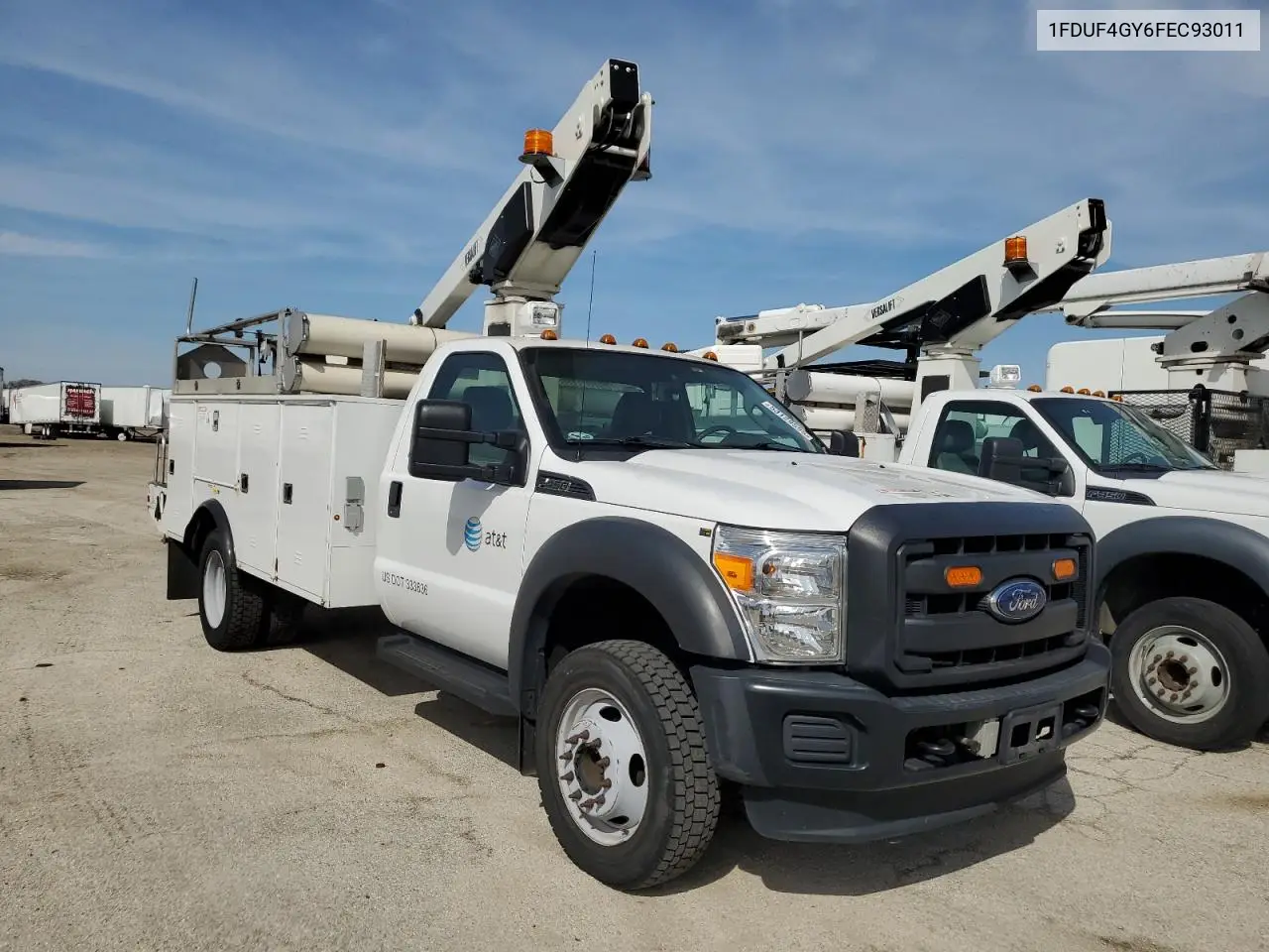 2015 Ford F450 Super Duty VIN: 1FDUF4GY6FEC93011 Lot: 53129595