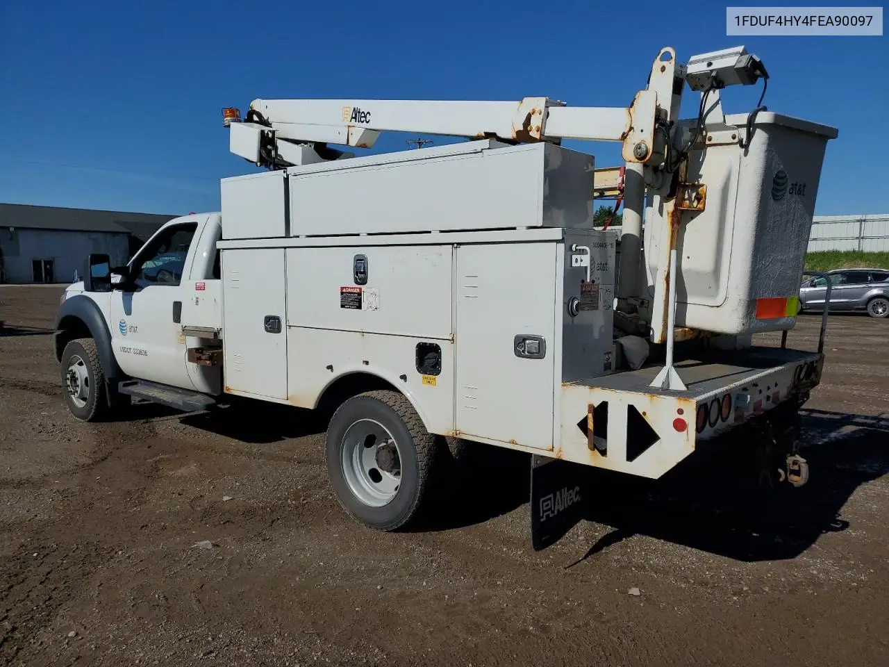 2015 Ford F450 Super Duty VIN: 1FDUF4HY4FEA90097 Lot: 55609705