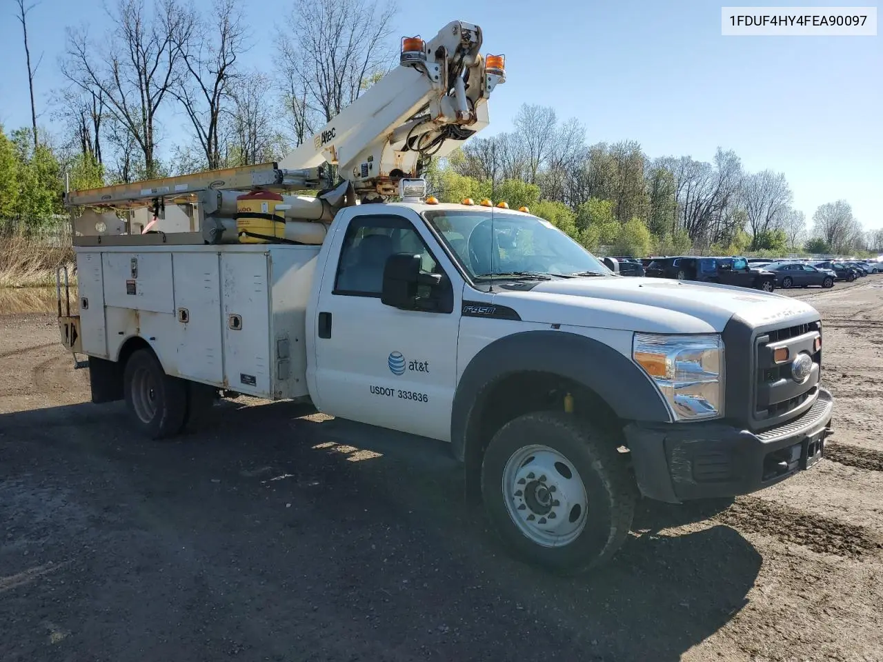 2015 Ford F450 Super Duty VIN: 1FDUF4HY4FEA90097 Lot: 55609705