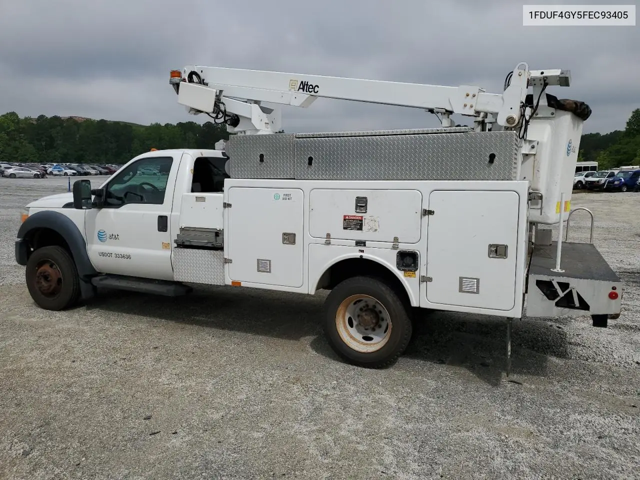 2015 Ford F450 Super Duty VIN: 1FDUF4GY5FEC93405 Lot: 55609865