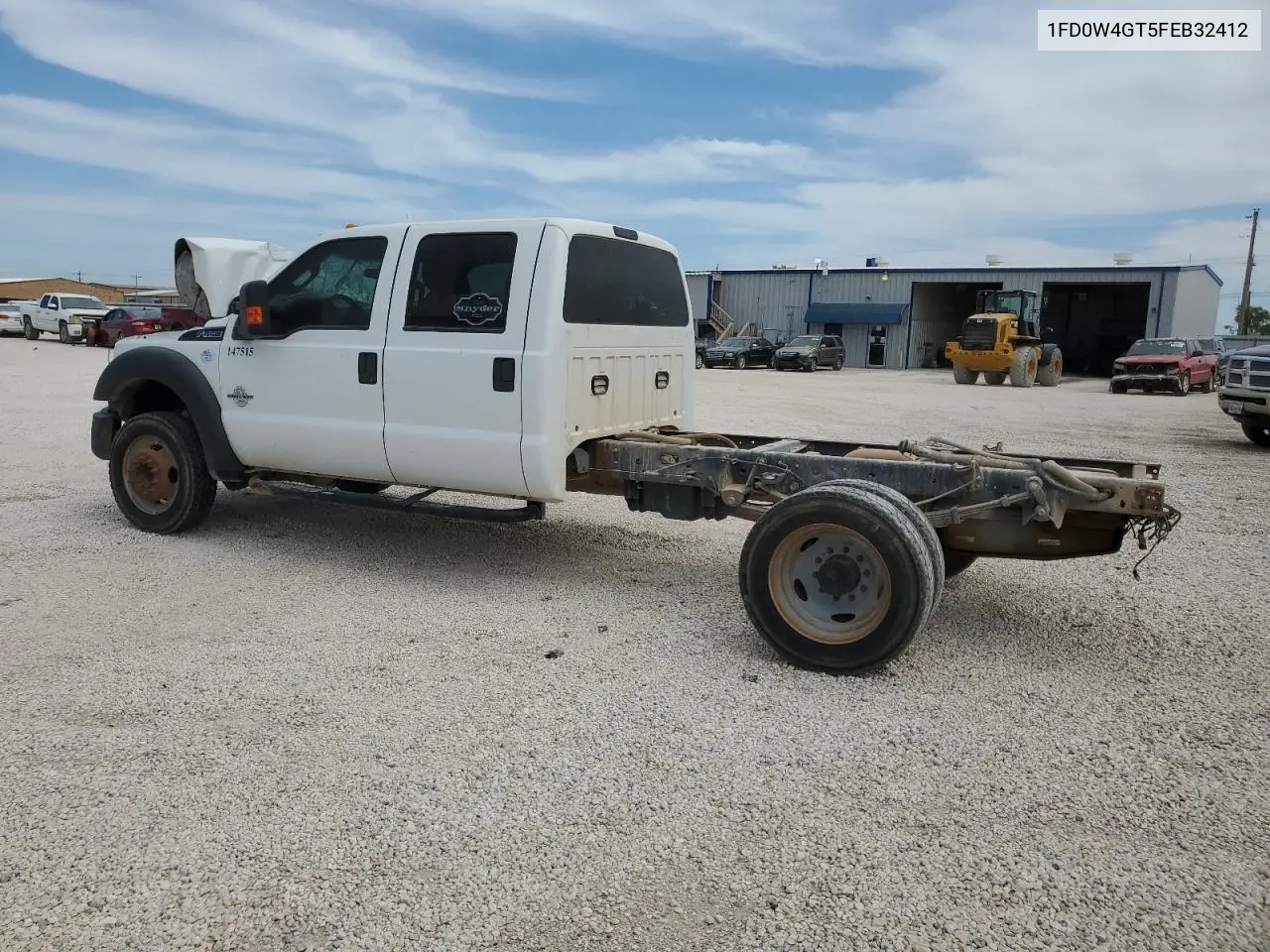 2015 Ford F450 Super Duty VIN: 1FD0W4GT5FEB32412 Lot: 56313875
