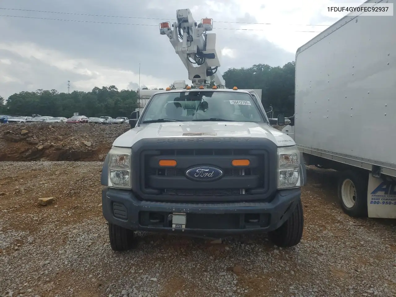 2015 Ford F450 Super Duty VIN: 1FDUF4GY0FEC92937 Lot: 56412785