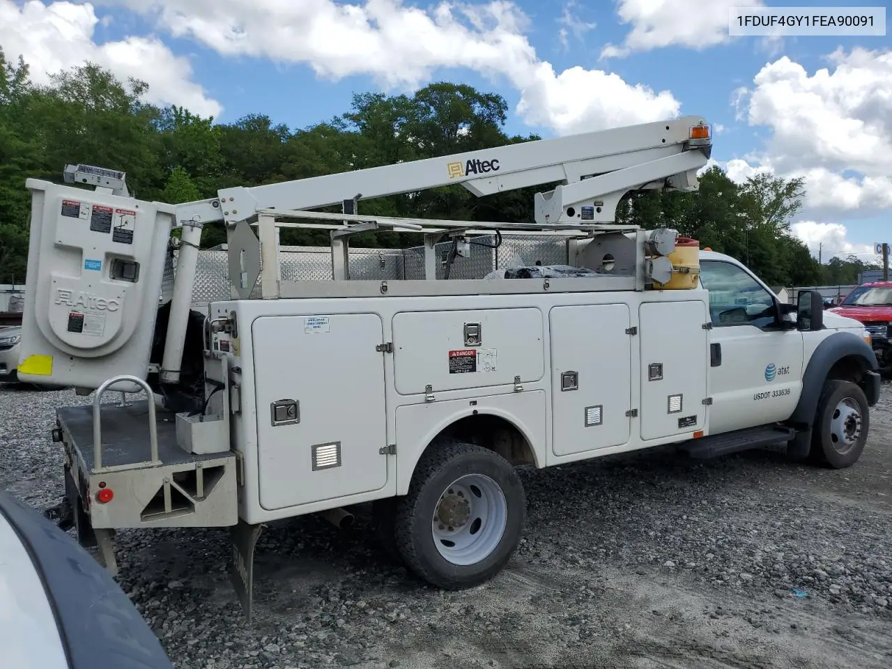 2015 Ford F450 Super Duty VIN: 1FDUF4GY1FEA90091 Lot: 56832685