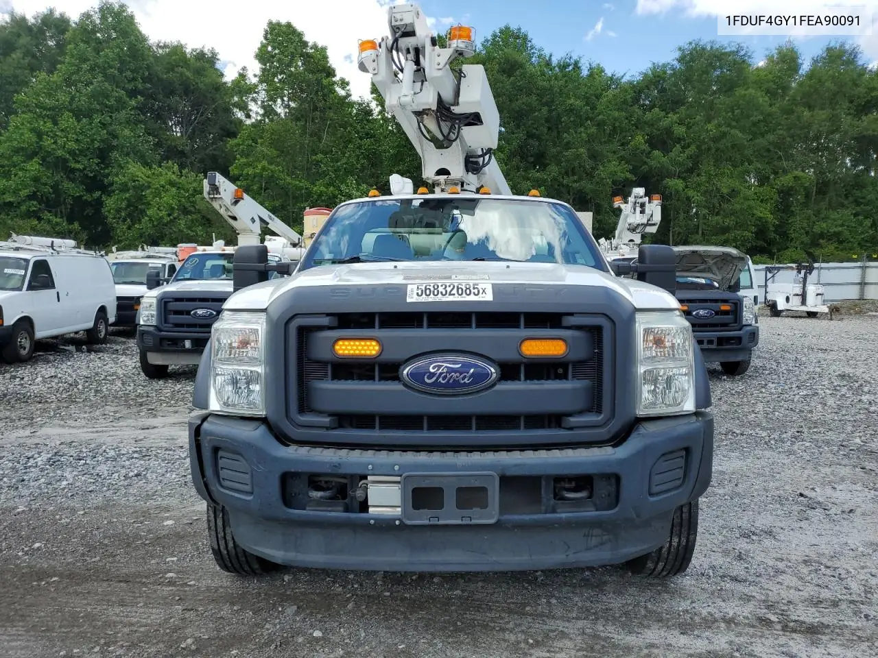 2015 Ford F450 Super Duty VIN: 1FDUF4GY1FEA90091 Lot: 56832685