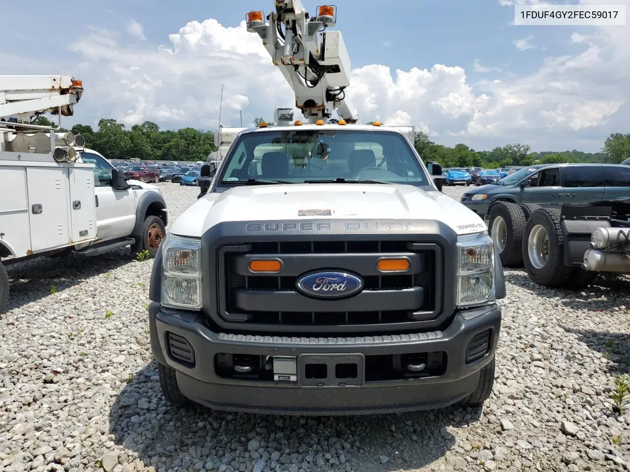 2015 Ford F450 Super Duty VIN: 1FDUF4GY2FEC59017 Lot: 61363365