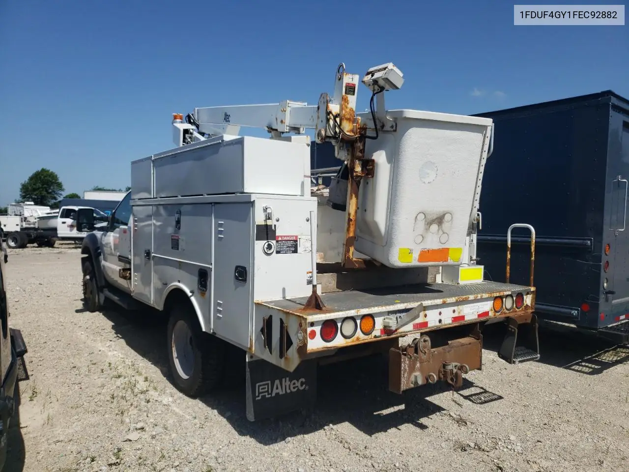 2015 Ford F450 Super Duty VIN: 1FDUF4GY1FEC92882 Lot: 61363505