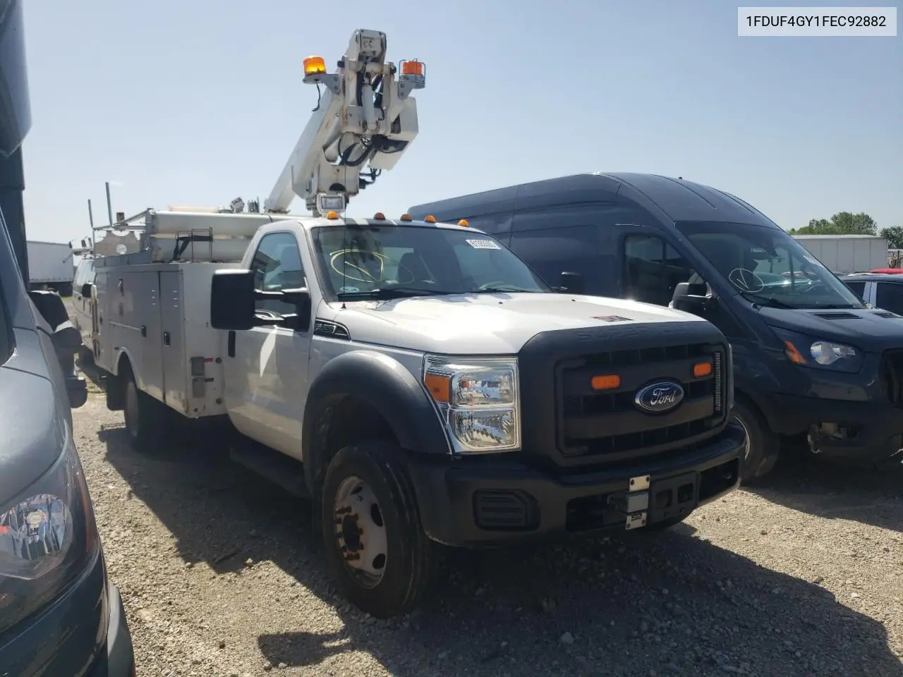 2015 Ford F450 Super Duty VIN: 1FDUF4GY1FEC92882 Lot: 61363505