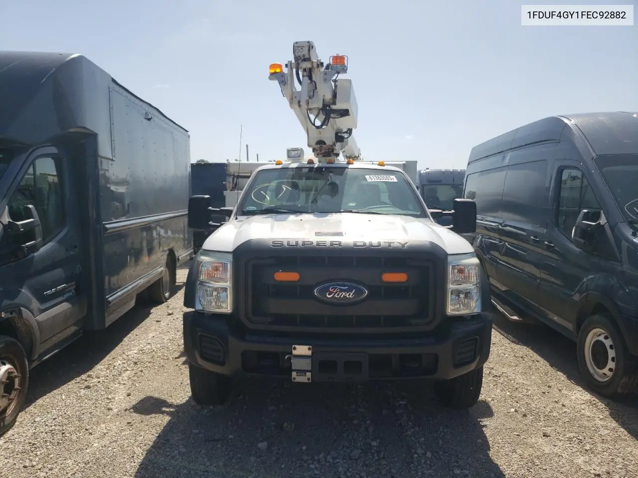 2015 Ford F450 Super Duty VIN: 1FDUF4GY1FEC92882 Lot: 61363505