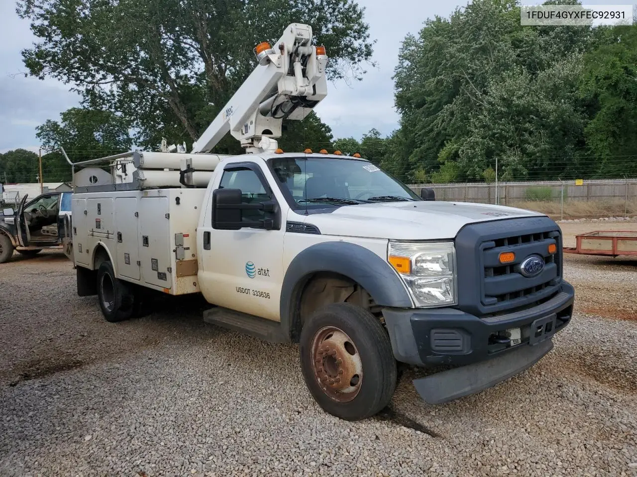 2015 Ford F450 Super Duty VIN: 1FDUF4GYXFEC92931 Lot: 61363995