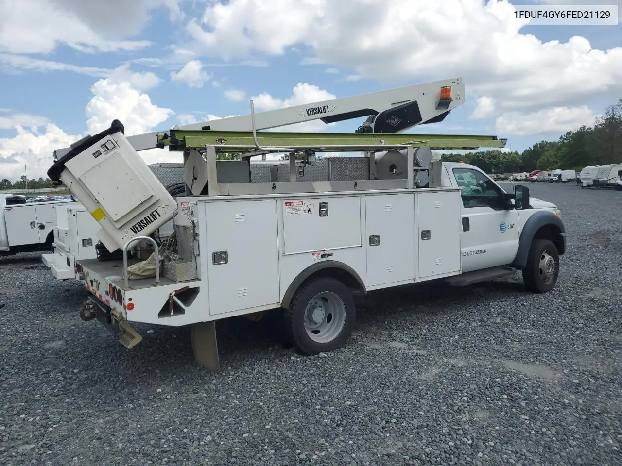 2015 Ford F450 Super Duty VIN: 1FDUF4GY6FED21129 Lot: 61364365
