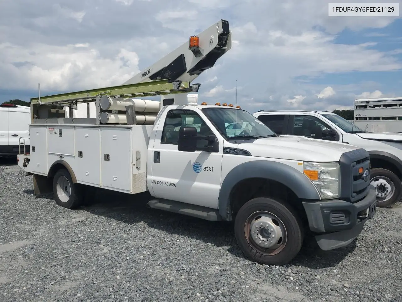 2015 Ford F450 Super Duty VIN: 1FDUF4GY6FED21129 Lot: 61364365