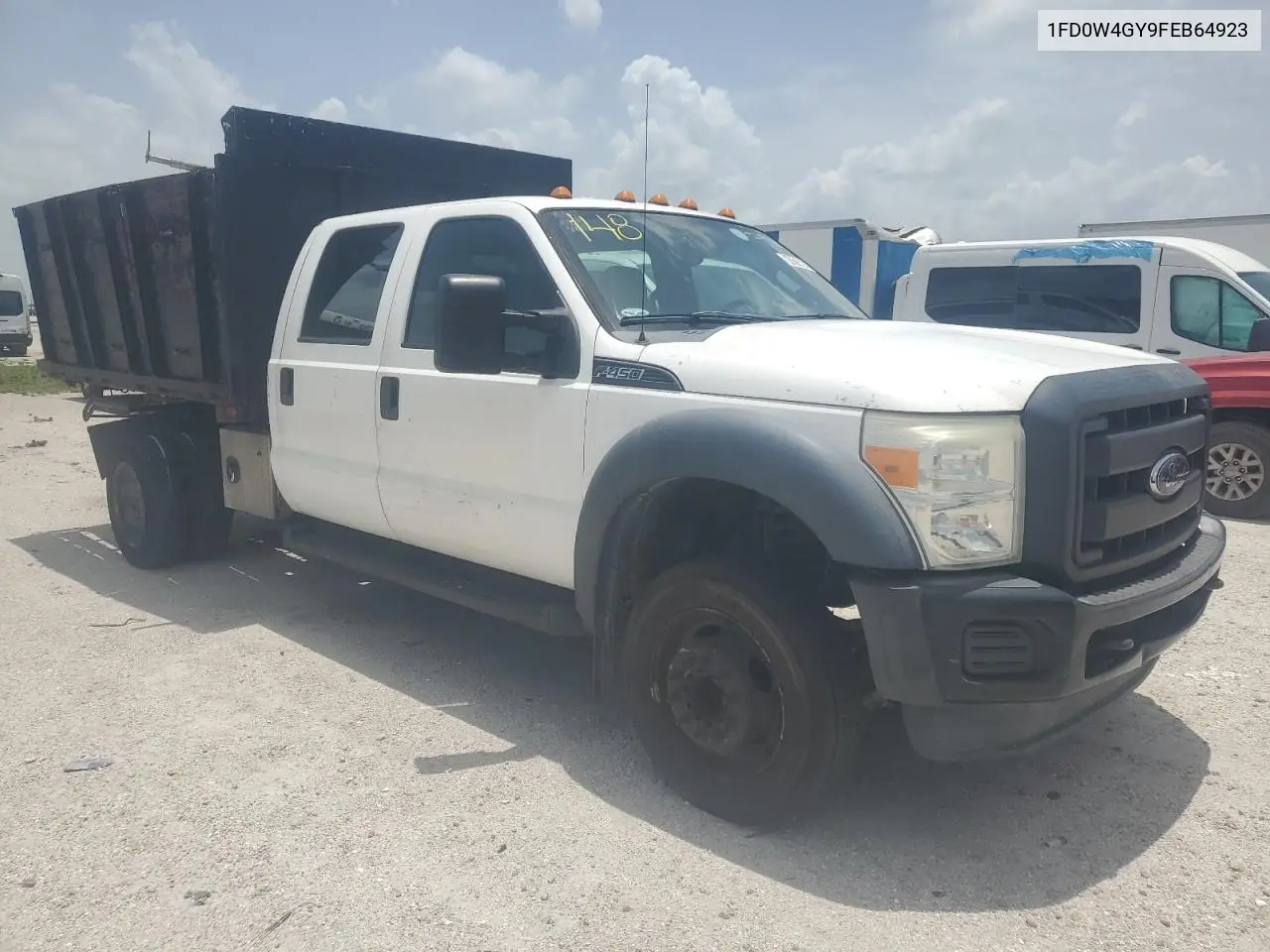 2015 Ford F450 Super Duty VIN: 1FD0W4GY9FEB64923 Lot: 61813665